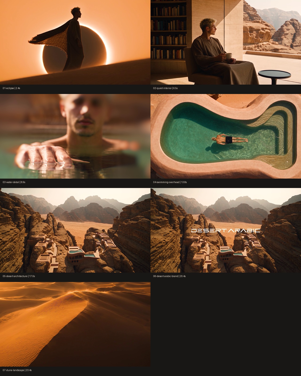 DESERT ARABIC: DUNES Scene Composition Still